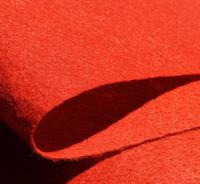 Polyester 100% de haute qualité, couleur rouge, 1 mm, 2 mm, 3 mm, 4 mm, aiguilleté, pour utilisation dans les tapis