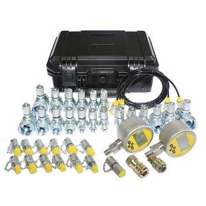 Xách tay máy xúc á<span class=keywords><strong>p</strong></span> lực thủy lực <span class=keywords><strong>Kit</strong></span> kiểm tra với New New điều kiện thủy lực đo á<span class=keywords><strong>p</strong></span> suất Tester cho phụ kiện - Product Image 2