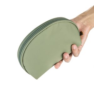 Borsa di bellezza cosmetica in Nylon da donna mezza luna borsa per il trucco alla moda - Product Image 5