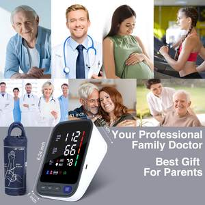 Moniteur de pression artérielle électrique de qualité médicale, Type de bras supérieur numérique à LED, dispositif d'hôpital de soins à domicile, meilleure vente - Product Image 3