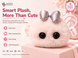 ChatGPT AI, Peluche Inteligente con Emojis de Emociones, Feliz, Dormilón, Curioso, Clon de Voz, Más de 80 Idiomas, Cuentos, Canciones, Regalo para Adolescentes, Unisex, Graffiti - Product Image 2