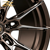 Jantes forgées sur mesure en chrome à profil profond concave 18 19 20 21 22 23 24 pouces 5x110 5x112 5x114.3 5x120 pour BMW G80 G81 M3 M4 M5 Audi