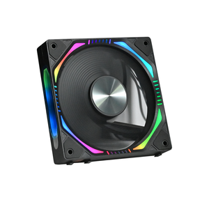 Nouveau design ventilateur de refroidissement d'ordinateur haute performance 3Pack ventilateur Daisy Chain PWM 4PIN <span class=keywords><strong>Support</strong></span> <span class=keywords><strong>PC</strong></span> Gaming ARGB Fan - Product Image 2