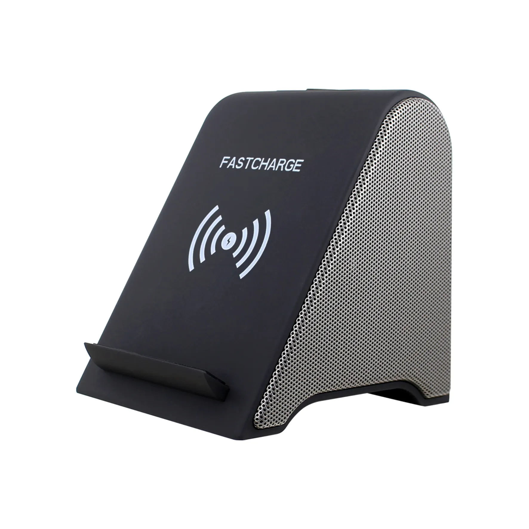 Bt V5.1 supports A2DP AVRCP HFP HSP profiles support 10M range Qi Wireless Stand Charger with Bt Speaker