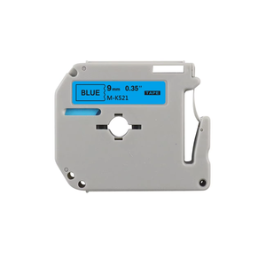 Orison-Ruban d'étiquette compatible <span class=keywords><strong>Brother</strong></span> M 9mm noir sur bleu M-K521 MK521 M521 pour <span class=keywords><strong>PT</strong></span>-M95 tactile <span class=keywords><strong>Brother</strong></span> P <span class=keywords><strong>PT</strong></span>-<span class=keywords><strong>65</strong></span> <span class=keywords><strong>PT</strong></span>-70BM <span class=keywords><strong>PT</strong></span>-45 - Product Image 1