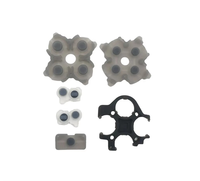 Tampon conducteur en caoutchouc V1.0 V2.0 V3.0 pour manette PS5 Kit de boutons de remplacement en silicone pour manette de jeu P5 pièce de réparation