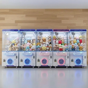 <span class=keywords><strong>Marque</strong></span> <span class=keywords><strong>Logo</strong></span> personnalisé jeu <span class=keywords><strong>de</strong></span> grue arcade vente chaude jouets en peluche distributeur automatique machine à griffes avec fente pour pièces <span class=keywords><strong>de</strong></span> monnaie <span class=keywords><strong>jeux</strong></span> à pièces <span class=keywords><strong>de</strong></span> monnaie - Product Image 1