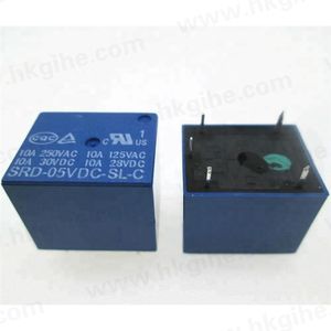 <span class=keywords><strong>SRD</strong></span>-<span class=keywords><strong>05VDC</strong></span>-<span class=keywords><strong>SL</strong></span>-<span class=keywords><strong>C</strong></span> de relais en gros SRD5VDCSLC <span class=keywords><strong>SRD</strong></span> <span class=keywords><strong>05VDC</strong></span> <span class=keywords><strong>SL</strong></span> <span class=keywords><strong>C</strong></span> 5VDC 5V DC5V 10A 250VAC 5PIN Haute qualité - Product Image 1