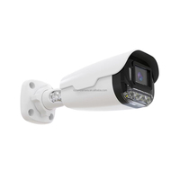 Caméra de sécurité IP POE extérieure intelligente 4MP à double éclairage, en métal, avec capteur CMOS, grand angle et détection de mouvement