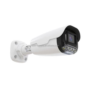 Kamera Keamanan <span class=keywords><strong>IP</strong></span> POE Metal Bullet Outdoor Dual Light 4MP Pintar Paling Murah - Product Image 1