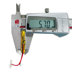 Batterie ultra-mince pour montre intelligente 603030 ignifugée 500mah 520mah 650mah 3.7v cellules au lithium-ion à pochette bon marché pour voiturette de golf - Product Image 3