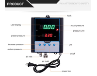 Gonfleur de pneu électrique numérique automatique mural portable pompe à air de voiture en métal avec approbation CE utilisée pour les voitures