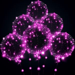 Palloncini Bobo da 20 Pollici con Luci LED Lampeggianti <span class=keywords><strong>per</strong></span> Decorazioni di Compleanni, Matrimoni, San Valentino e <span class=keywords><strong>Halloween</strong></span> - Product Image 3