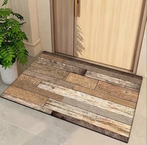 <span class=keywords><strong>Tapis</strong></span> de porte extérieur durable avec motif <span class=keywords><strong>bois</strong></span> rustique, idéal <span class=keywords><strong>pour</strong></span> <span class=keywords><strong>terrasse</strong></span>, camping-car et jardin - Product Image 1