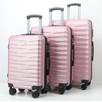 Nouveau en 2024 Durable ABS valise tirant boîte cabine taille valise grand chariot sac valise coffre tsa serrure pc bagages pour voyage
