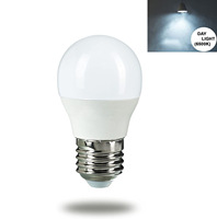 Ampoule LED blanc chaud norme nationale européenne A60, culot E27, baïonnette B22, aluminium et plastique, sans scintillement, alimentation CA