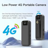 Caméra Sportive 4G Compacte Sans Fil pour l'Europe avec Enregistrement Continu de 8 Heures et Stockage Cloud – Caméra Corporelle