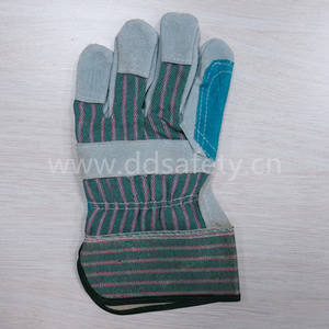 Guantes DE SEGURIDAD personalizados de cuero de vaca para hombre, comodidad superior, para trabajos de construcción, fabricación de minería, trabajos resistentes y afilados - Product Image 5