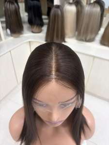 วิกผมแท้แบบ HD Swiss Lace Front  ขายส่ง  โปร่งใส ระบายอากาศได้ดี  ดูเป็นธรรมชาติ  ไม่ต้องใช้กาว - Product Image 4