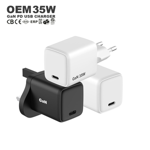 Chargeur Mural Portable GaN <span class=keywords><strong>35W</strong></span> 30W pour Téléphone Portable, Adaptateur de Charge Rapide PD <span class=keywords><strong>35W</strong></span> Type-C pour Samsung <span class=keywords><strong>Apple</strong></span> iPhone 17 - Product Image 1