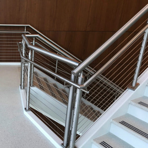 Cầu Thang Phụ Kiện Ống Lan Can Thiết Kế Thép Không Gỉ Tay Vịn Cho Cầu Thang - Product Image 2