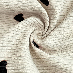 <span class=keywords><strong>Salopette</strong></span> courte de maternité en velours côtelé à imprimé cœurs, bretelles réglables, combinaison décontractée pour femme enceinte, vente en gros - Product Image 3