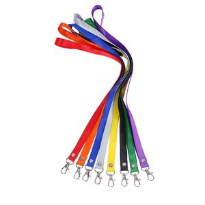 <b>Polyester</b> Sublimation Heat Transfer Printing Neck Keychain ID Card Badge Holder Custom <b>Lanyard</b> - Product Image 6