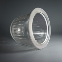 Diffuseur en verre borosilicaté transparent personnalisable pour luminaire anti-déflagrant à LED Couvertures de lumière française pour garage de stationnement Divers