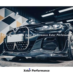 Xstar Performance Style Dry Carbon Fiber Front Lip Body Kit para <span class=keywords><strong>Bmw</strong></span> <span class=keywords><strong>I4</strong></span> <span class=keywords><strong>M50</strong></span> <span class=keywords><strong>G26</strong></span> - Product Image 3