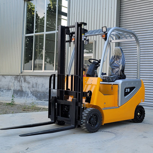 2 Ton 2.5 Ton Elektrikli İstifleyici Forklift 4 Metre Yükseklikli Elektrikli İstifleyici Tam Elektrikli Forklift Ayakta Kullanılan Palet İstifleyici - Product Image 2