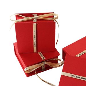 Direct Wholesale Luxury Christmas & Valentine Ribbon Pack Small & <b>Large</b> Elegant <b>Gift</b> <b>Boxes</b> with Embossed Print Matt Lamination - Product Image 4