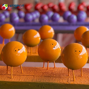 Balle de lancer en fonte avec logo personnalisé 1kg 3 kg 4kg 5 kg 6kg 7.26kg Équipements d'entraînement de lancer de couleurs différentes Vente de tir du poids - Product Image 3