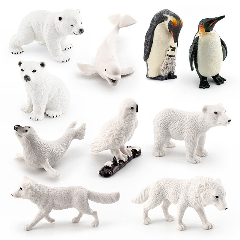 Set colorato BL-10066 Animali Polari, 10 pezzi, 148g