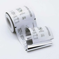 Rouleau de film laminé personnalisé de 30cm de largeur, doux et étanche à l'humidité, haute brillance, impression en creux/UV de qualité alimentaire, aliments sécurisés