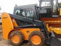 Mini Skid Steer Loader CDM307 Buatan Cina Dengan Attachment Penggali Dengan Harga Pabrik Untuk Dijual