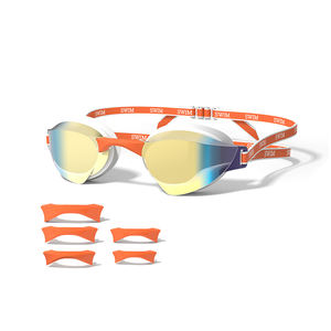 पेशेवर वाटरप्रूफ प्रतिस्पर्धी तैराक रेसिंग चश्मा एंटी-फॉग त्वरित समायोज्य स्ट्रैप रेसिंग स्विमिंग गॉगल - Product Image 2