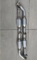 Vente en gros Nouveau catalyseur céramique à haut débit Euro1-5 en acier inoxydable pour tuyau d'échappement Hilux Marque YueYang Garantie 1 an 2.5D-4D