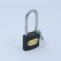 Pujiang — serrure en fer courte peinte, petite taille à coller, robuste, couleur grise, 32mm, 20 pièces