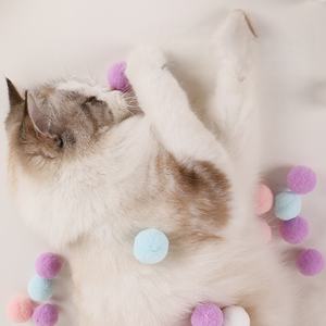 Set Pistola Giocattolo e Palline di Peluche, Lanciatore di Palline di Peluche, Giocattolo Interattivo per Gatti, Fornitore all'Ingrosso di Articoli per Animali - Product Image 3