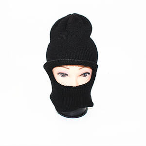 Gorro Balaclava de Lana para Hombre con Abertura para los Ojos, Protección Facial de Invierno, Gorro de un Solo Orificio para Uso en Exteriores - Product Image 2