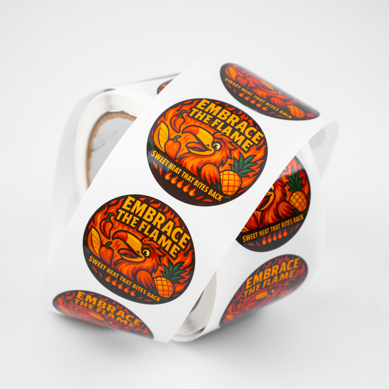 สติ๊กเกอร์ไวนิลสีขาว (มัน)