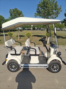 Vente directe usine – Voiturette de golf classique vintage avec freins à disque sur les quatre roues, certifiée CEE COC et conforme aux normes européennes - Product Image 3