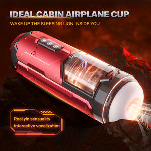 Coupe de <span class=keywords><strong>masturbation</strong></span> masculine électrique réaliste 10.62 pouces vibrant Stroker jouet cadeau parfait pour hommes noël ou anniversaire US Stock - Product Image 3