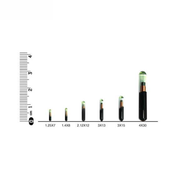 2,12*12 мм RFID 13,56 МГц NFC био-стекло тег высокое качество домашнее животное микрочипы шприц с пользовательскими настройками идентификационный nfc тег