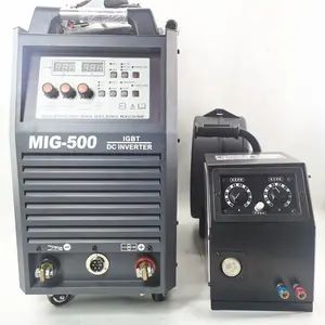 Soldadores Mig Módulo IGBT 500 amp Inversor Mig Mag Mma NBC 500 Outros Soldadores Arco Co2 Máquina De Solda Preço MIG 500