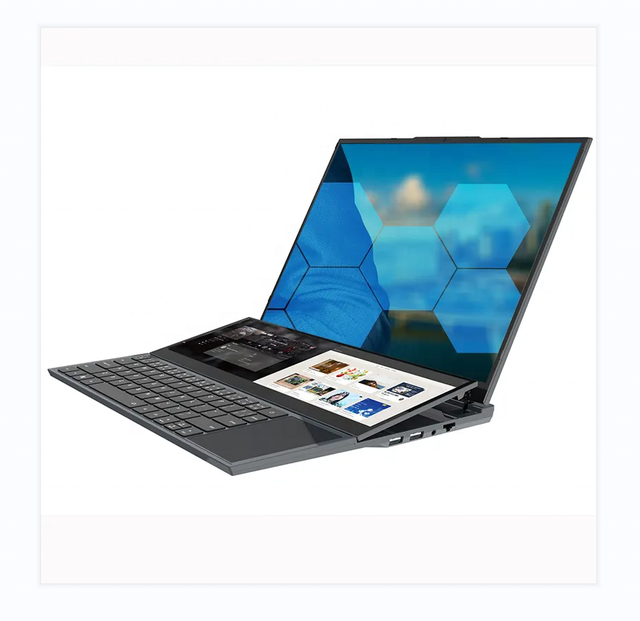 New Arrival Dual 16" & 14" Touch Screen Laptop 32GB RAM DDR4 1TB SSD Intel Hexa 6 Core UK & US Plug Notebook