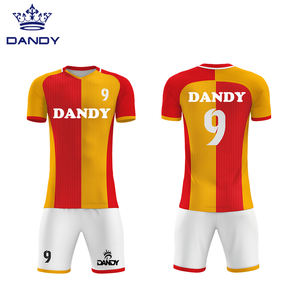 Sublimación personalizada Transpirable Nombre Kits del equipo de fútbol Ropa de fútbol - Product Image 2
