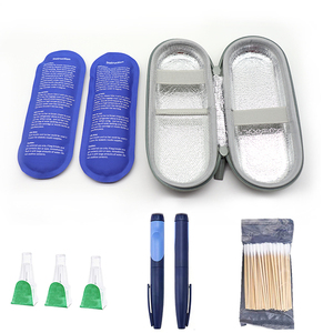 Sac isotherme portable pour diabétiques, fourni directement par l'usine, sac réfrigéré pour insuline, protection pour stylo à insuline, pour l'emballage et la transportabilité - Product Image 1