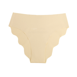 Sous-vêtements sans couture pour femmes adolescentes, grande taille - Culottes à volants en soie glacée, douces comme un nuage, séchage rapide, respirantes, une seule pièce - Product Image 6