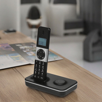Téléphone DECT Téléphone analogique sans fil Batterie numérique Téléphone bon marché Bureau à domicile Hôtel